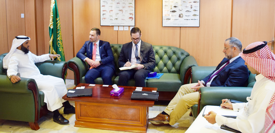 The Chief Executive Officer of the National Fisheries Development Program received the Ambassador of New Zealand