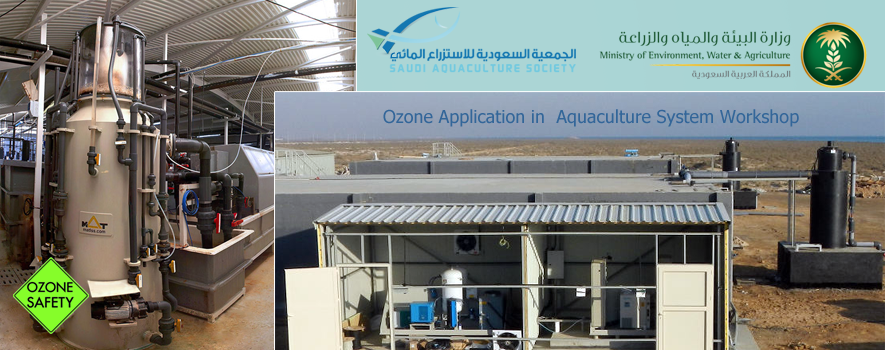 The workshop on the applications of bio-security in aquaculture projects titled “The Use of Ozone in the treatment of aquaculture water”